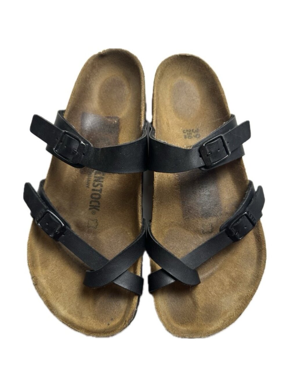 Birkenstock Mayari Birko-Flor Women’s Slide Sandal Black US 8 EU 39